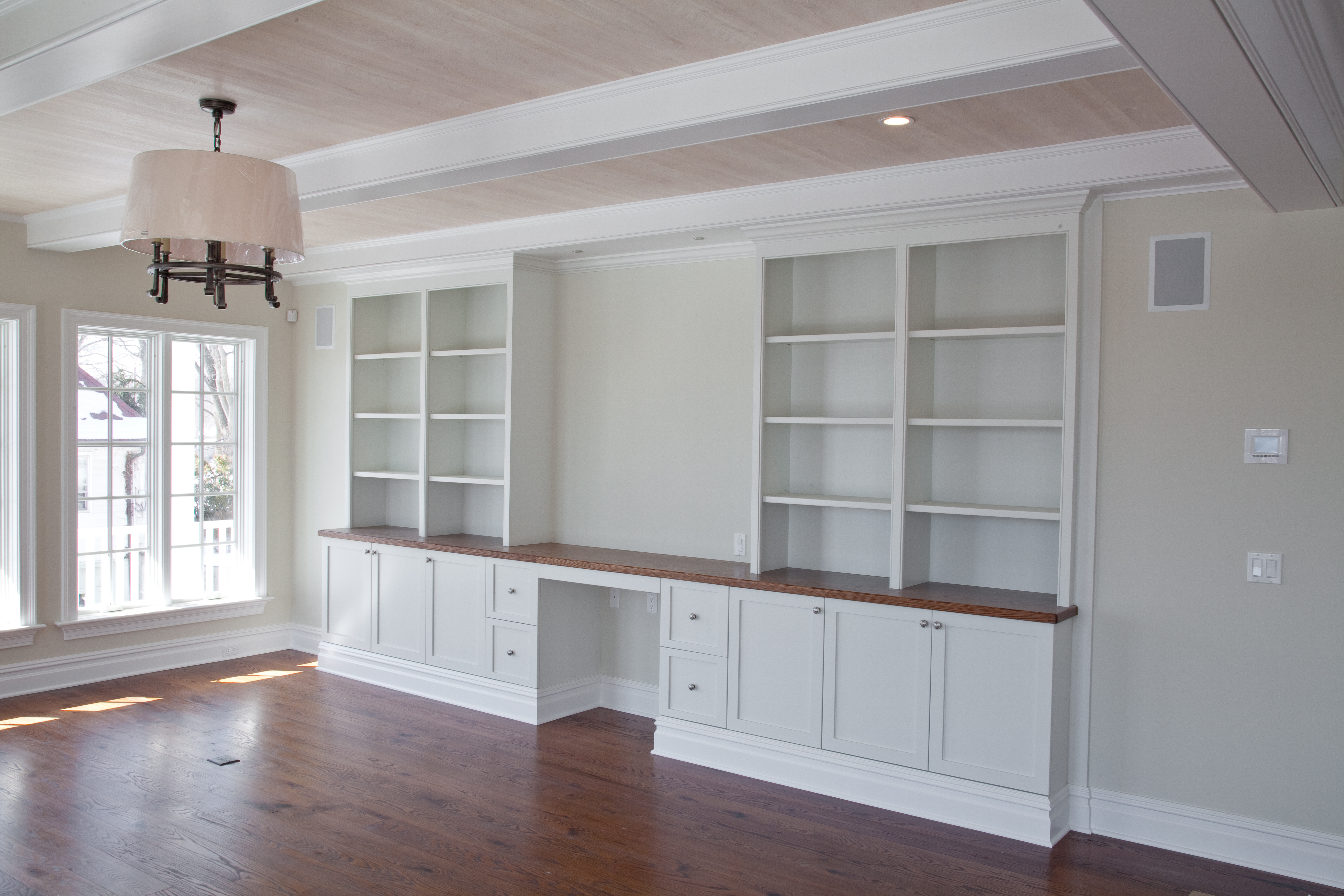 Detailed residential interior finish work completed by A.G. Williams