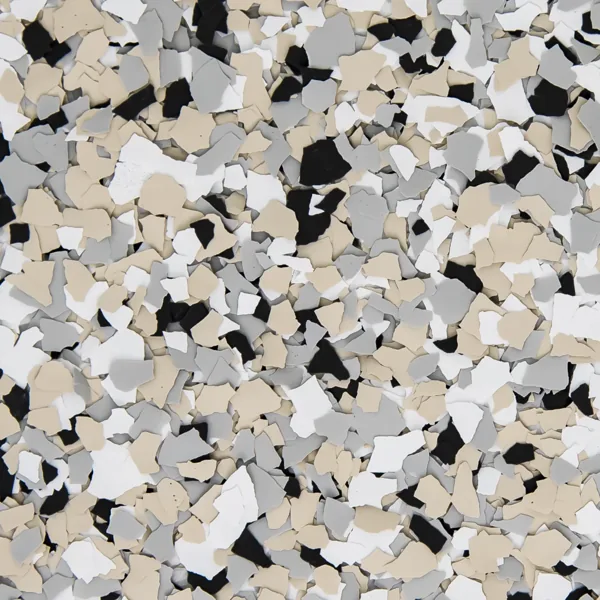 Cabin Fever floor coating color blend